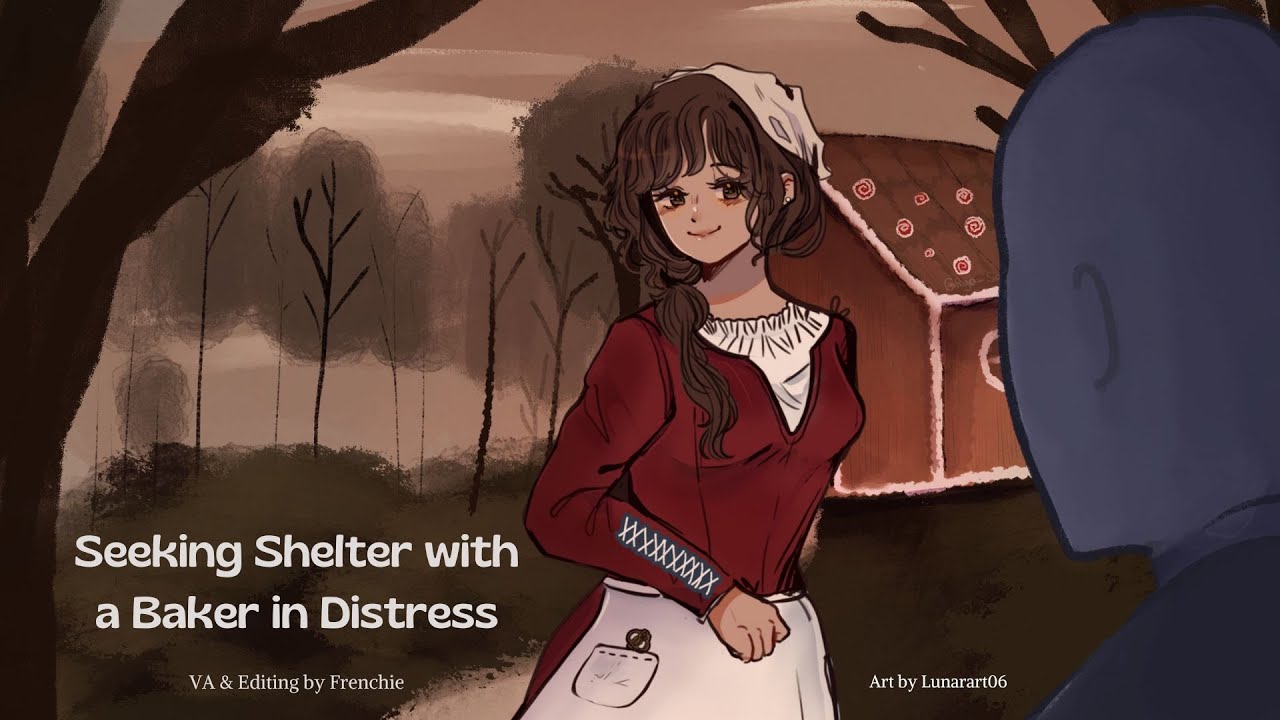 Seeking Shelter with a Baker in Distress | Audio Roleplay F4A