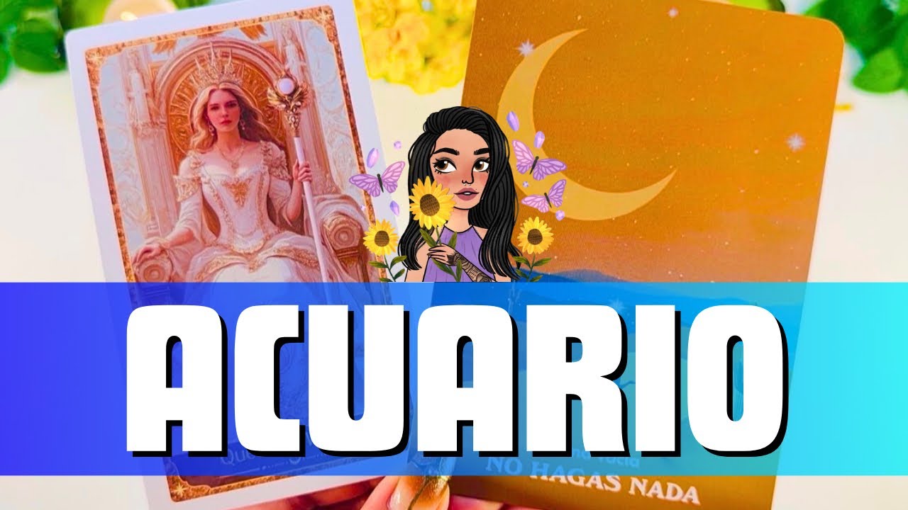 ACUARIO ♒️ EL CIELO HACE QUE VIVAS TU MAYOR SUEÑO! TE VERÁN TRIUNFANDO A TOPE! VAS A CALLAR BOCAS!✨