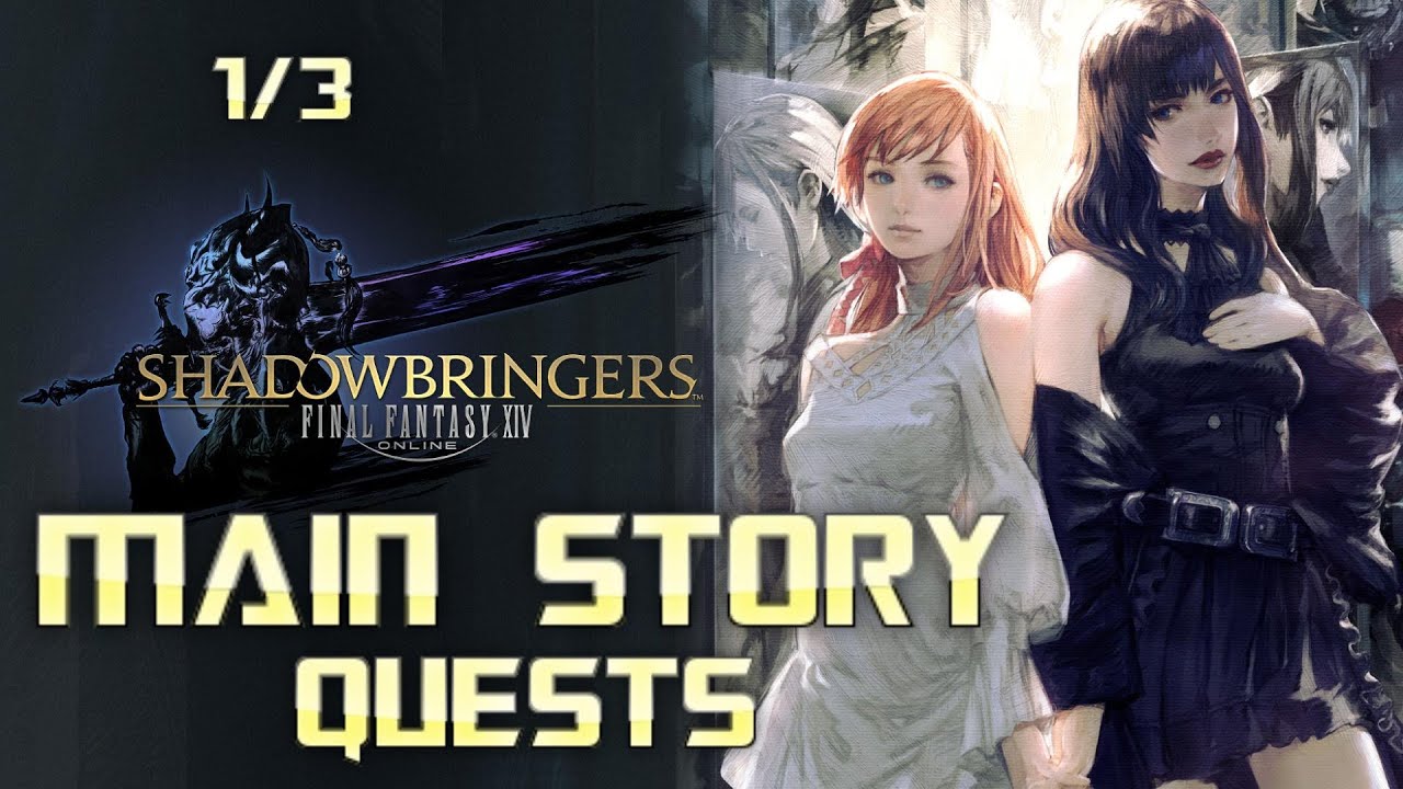 ALL MAIN STORY QUESTS | Final Fantasy XIV: Shadowbringers | Full Game Walkthrough | No Commentary