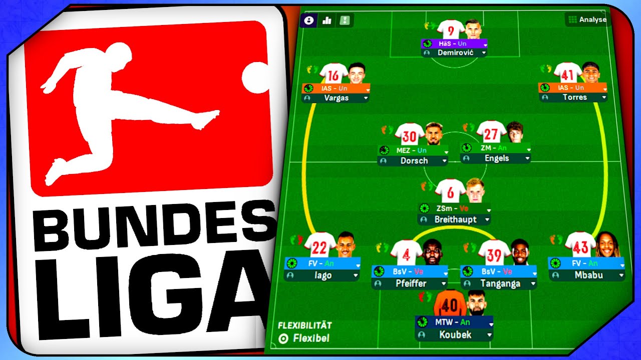 Die perfekte Bundesliga Taktik I FM24 Taktik Tutorial deutsch !