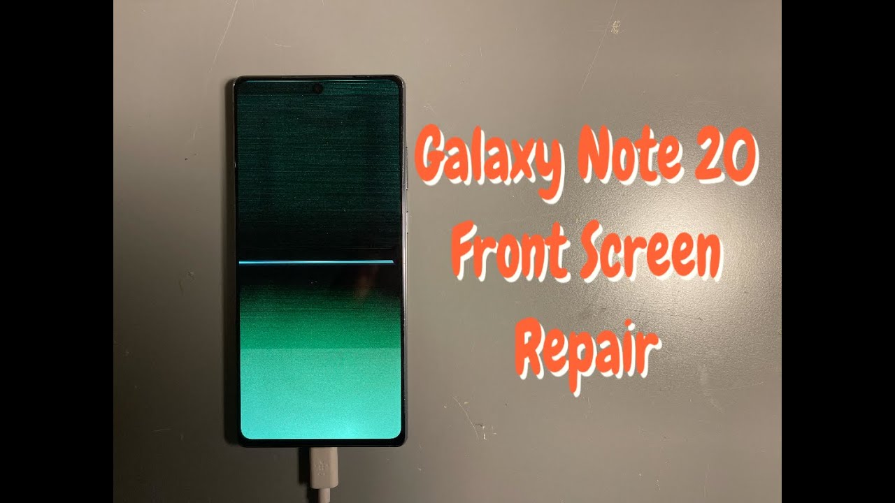 Easy Way to Repair Front Screen on Galaxy Note 20 5G
