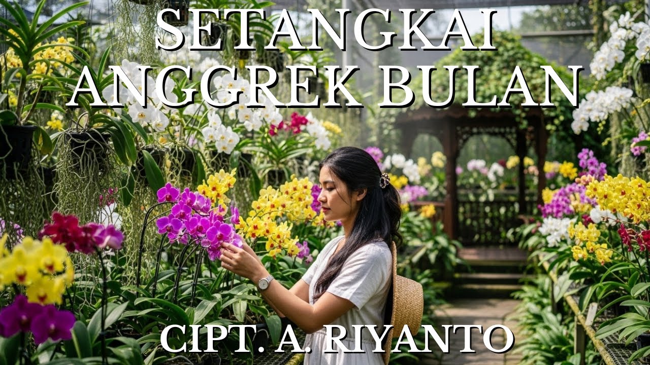 Cover Lagu Setangkai Anggrek Bulan &ndash; A. Riyanto | Versi Terbaru Penuh Nostalgia
