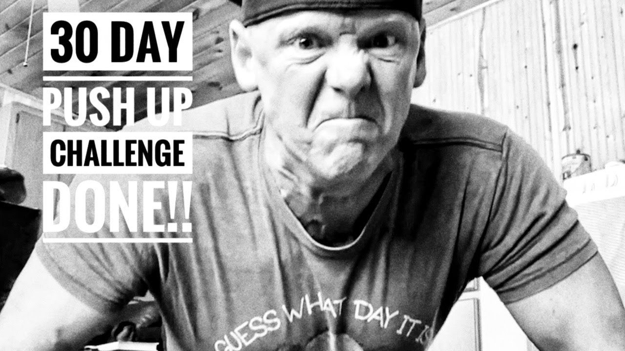 30 Day Push Up Challenge Complete!