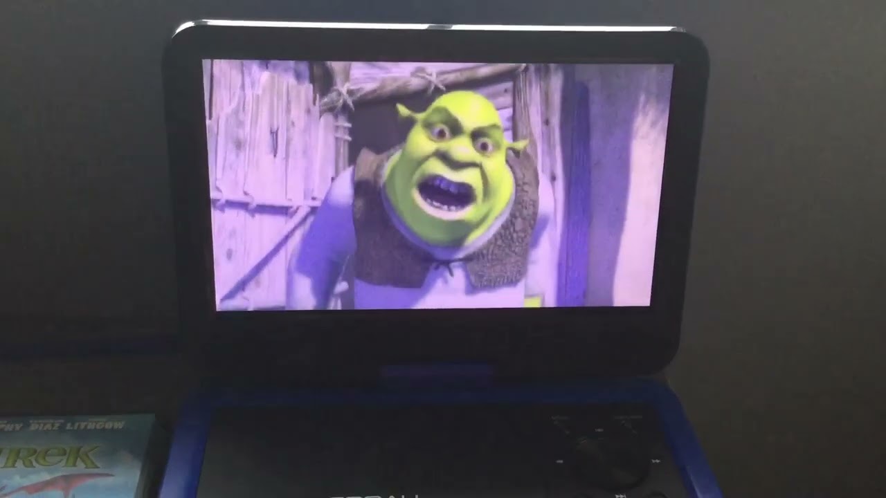 Shrek 2001 UK DVD Menu Walkthrough