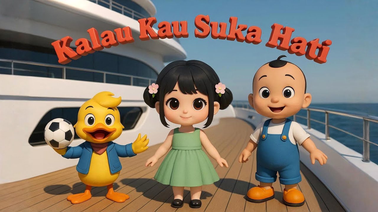 Lagu Anak – Kalau Kau Suka Hati Tepuk Tangan | Nursery Rhymes Indonesia | Lagu Edukatif Anak