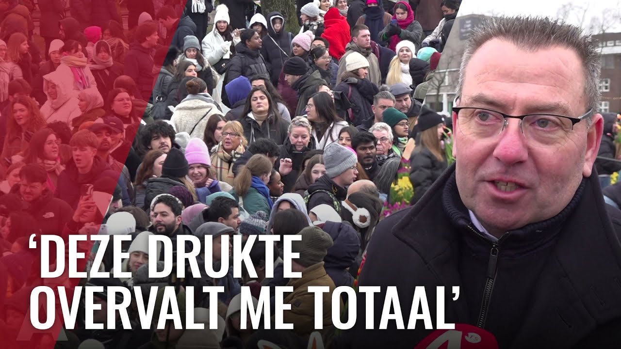 Drukte op Nationale Tulpendag