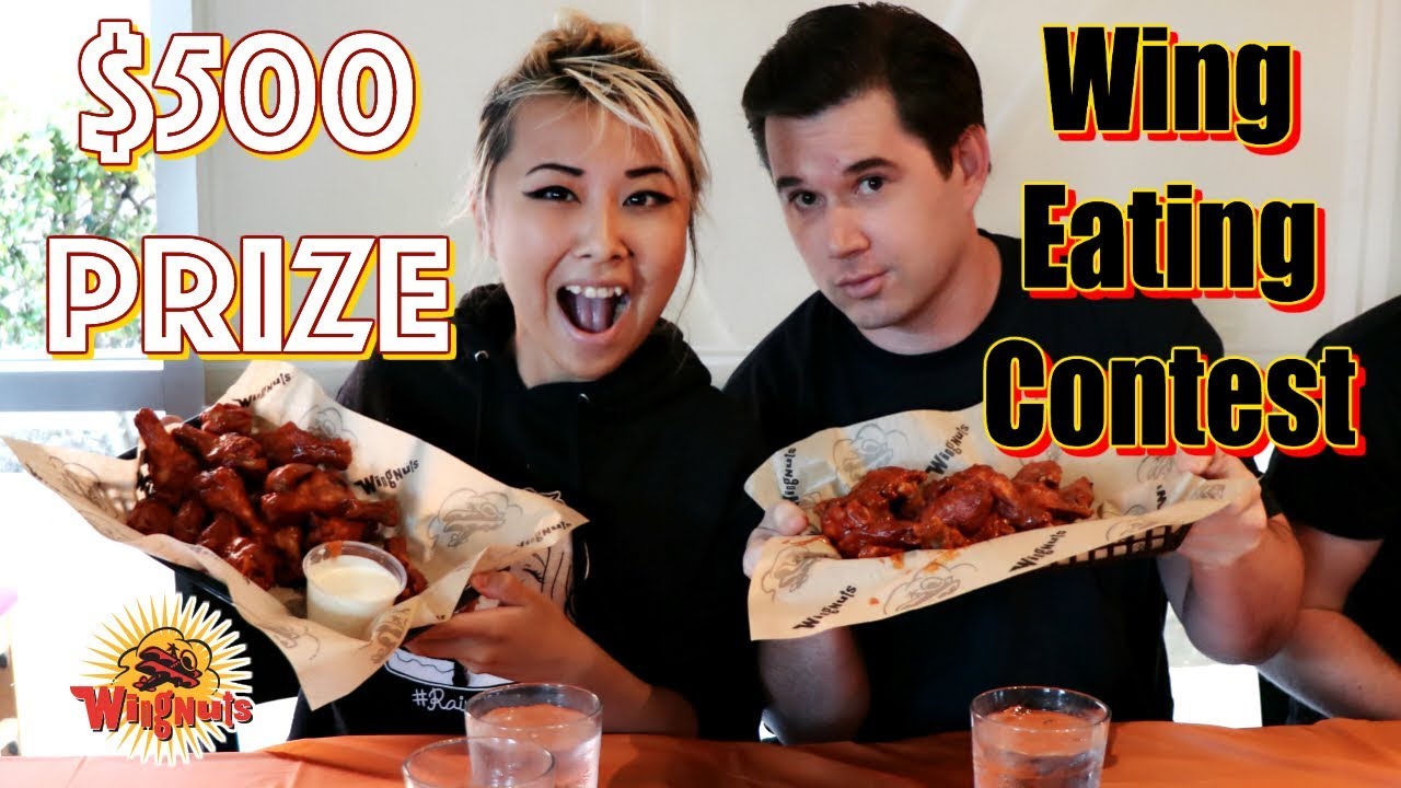 $500 Prize Hot Wings Eating Contest | Wingnuts Semi-Annual Eat-Off | RainaisCrazy