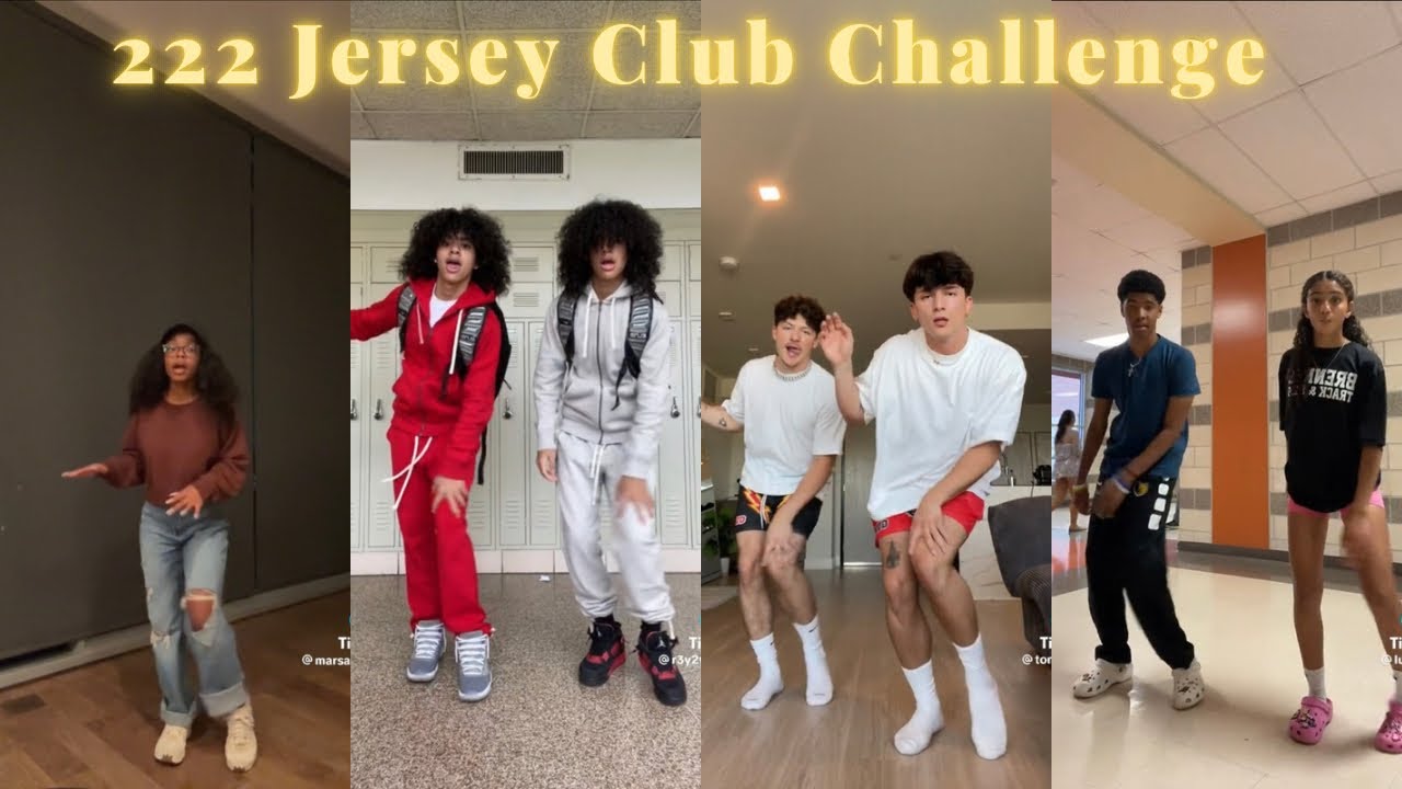 222 Jersey Club Dance Challenge- TikTok Dance Challenge Compilation