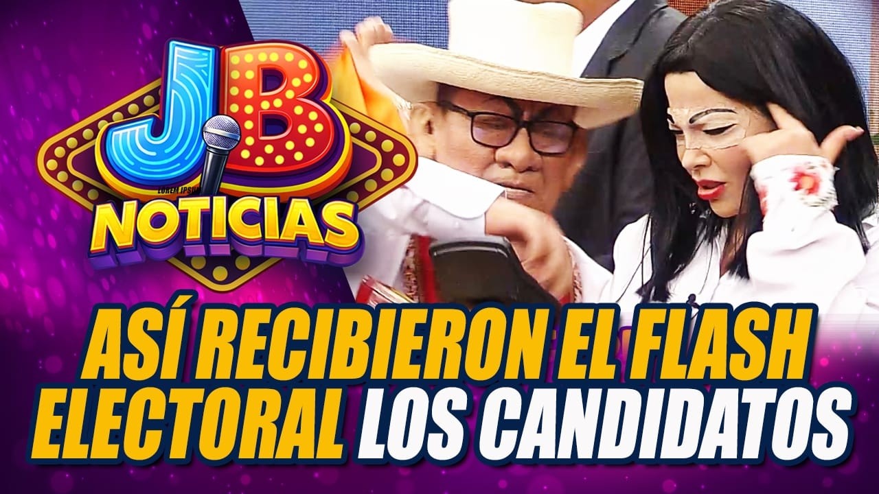 Revive el flash electoral presidencial al estilo JB Noticias