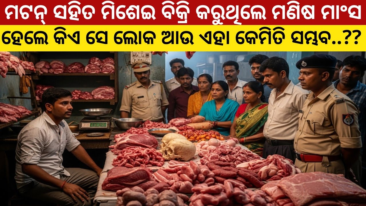 ଚାନ୍ଦିପୁର ହାଟରେ ଚାଲିଛି ମଣିଷ ମାଂସ ବେପାର.. ହେଲେ କିଏ ସେ ଲୋକ ଆଉ ଏହା କେମିତି ସମ୍ଭବ..?? Suspense Story