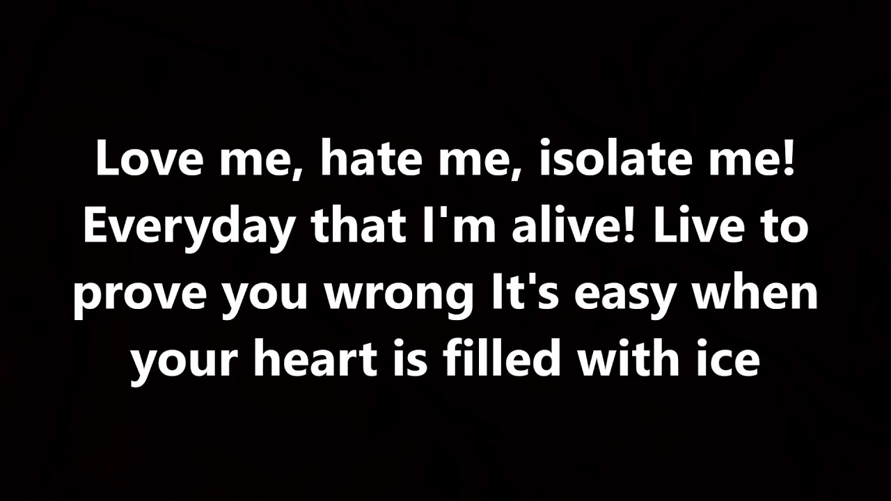 five finger death punch - ashes (lyrics)