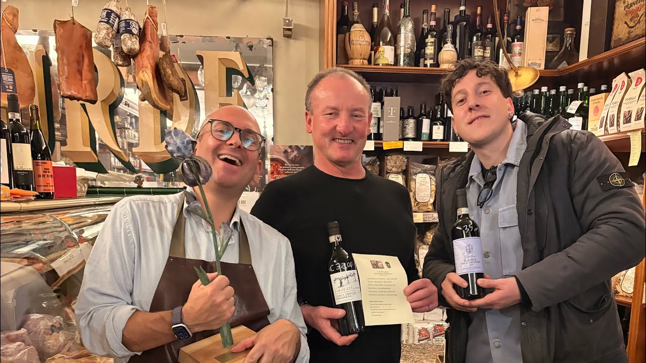 Profumi di Lamole in trattoria con Jurij Fiore e Davide Bottai