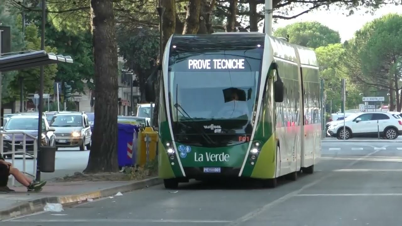 Pescara | Filobus Tua su strada parco: da oggi venti giorni di test