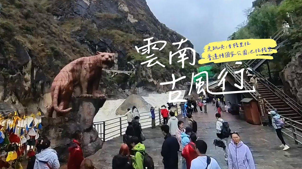 雲南古風行(三) 觀賞虎跳峽江水、普達措國家公園、壯麗巴拉格宗