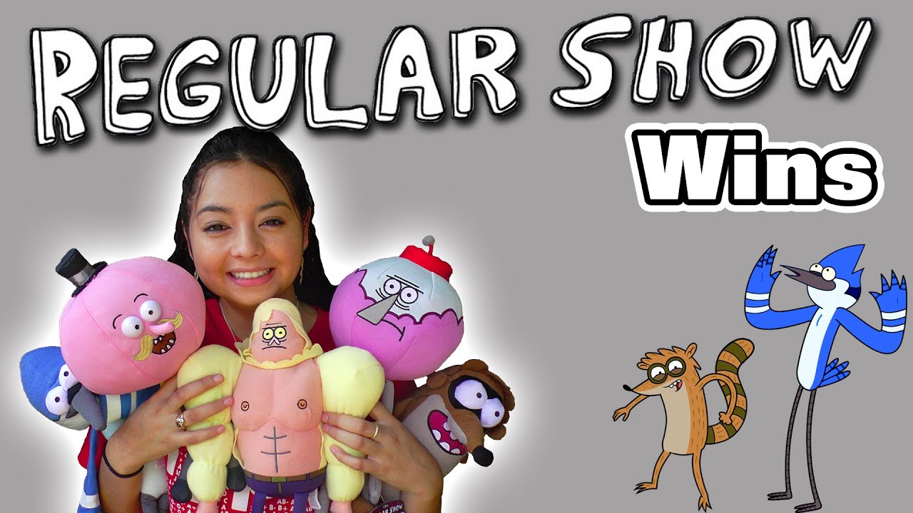 Regular Show wins, BOOBIE MAN!! - Claw Machine Wins