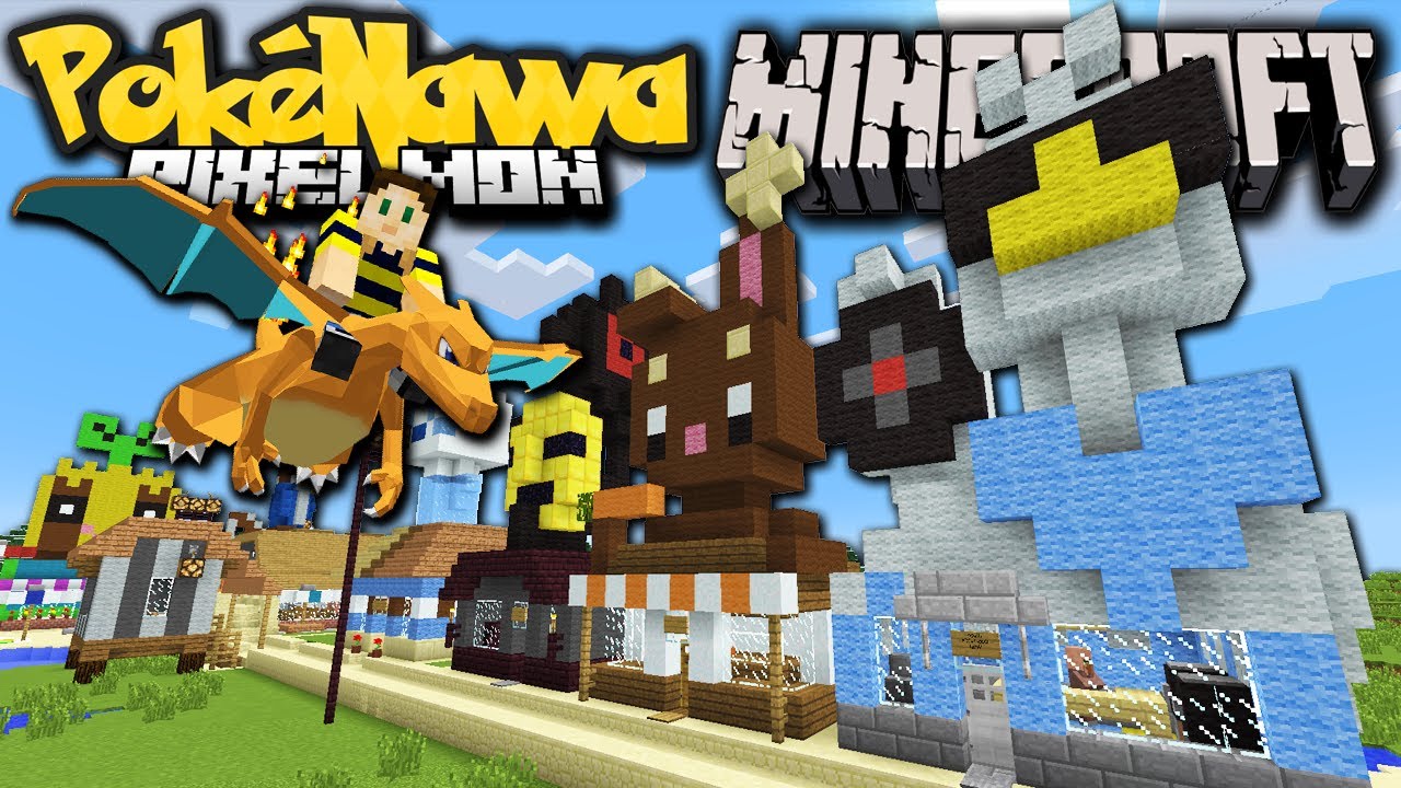 Minecraft Pixelmon: Pokenawa Revived! New Players, New Pokemon Server 2.5.7