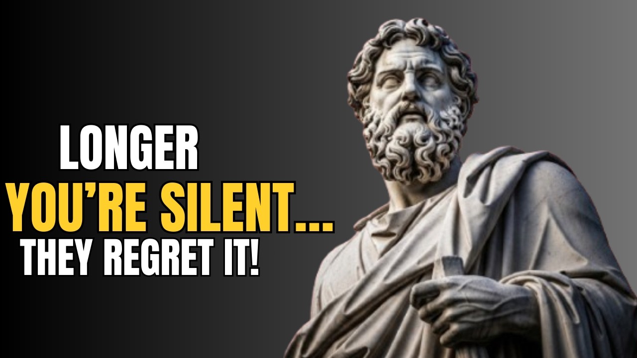 The Longer You're Silent, The More They Regret What They Did!!