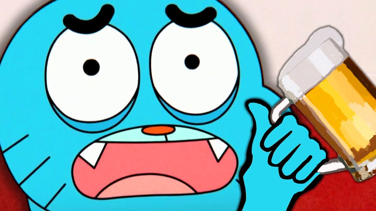 we got DRUNK watching Gumball...