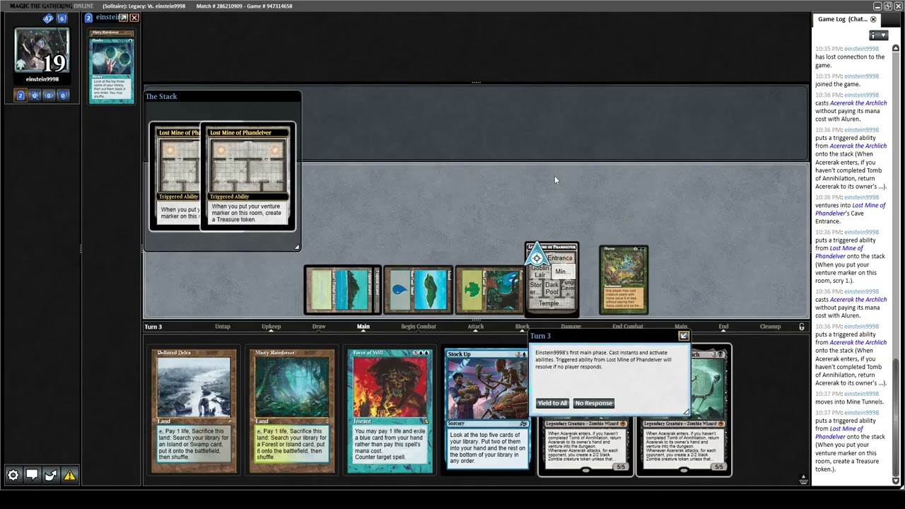 How to win in a timely manner with Aluren + Acererak on MTGO