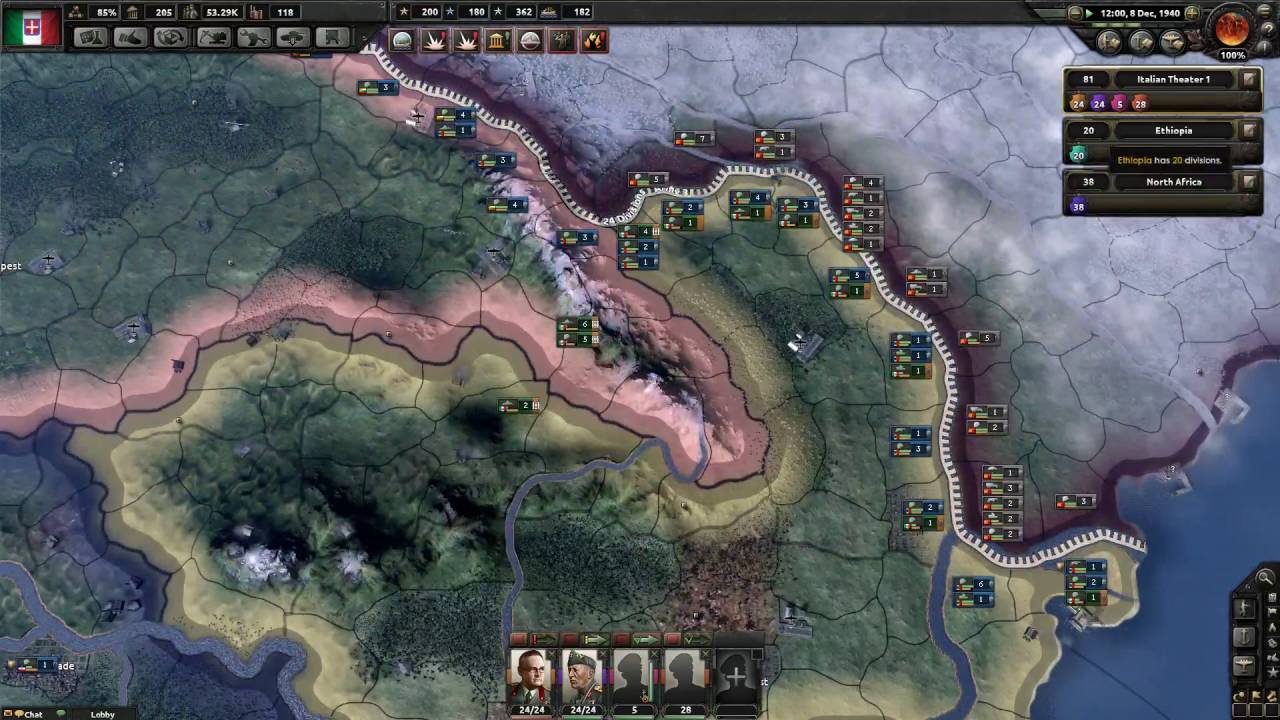 Hearts of Iron 4: Multiplayer with Unlimited (Episode 5)