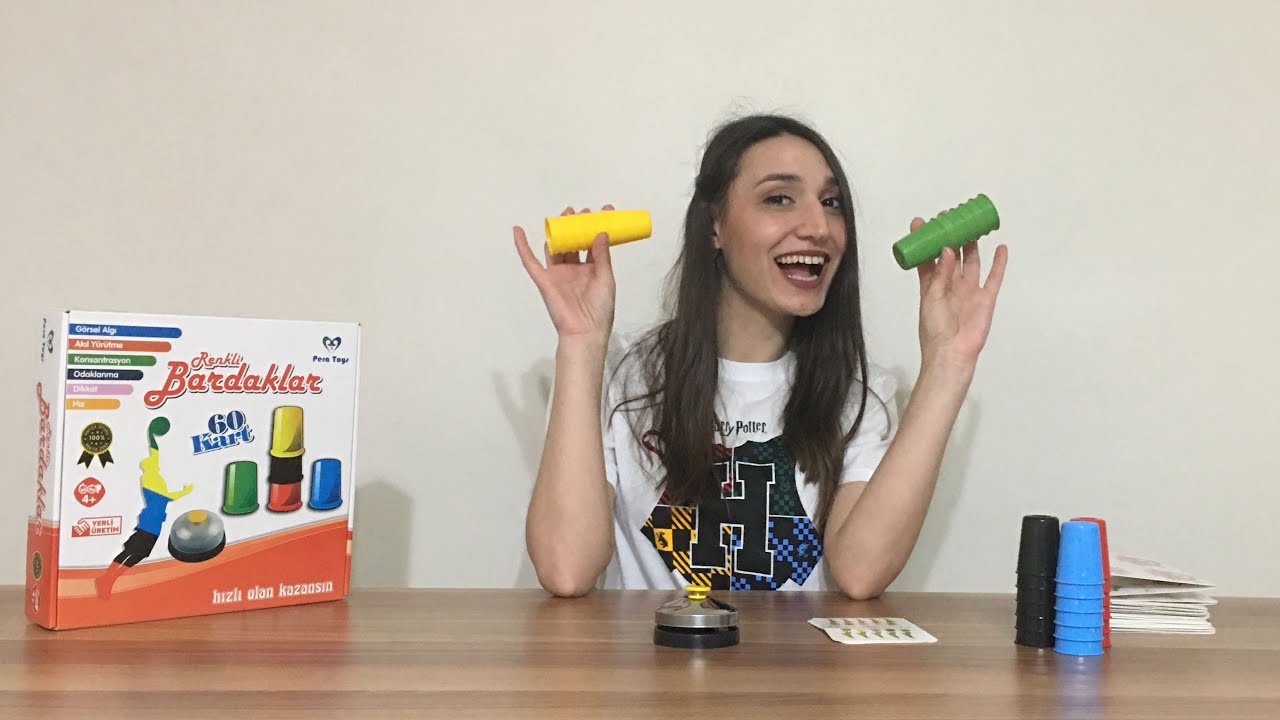 PERA TOYS RENKLİ BARDAKLAR | AKIL VE ZEKA OYUNLARI