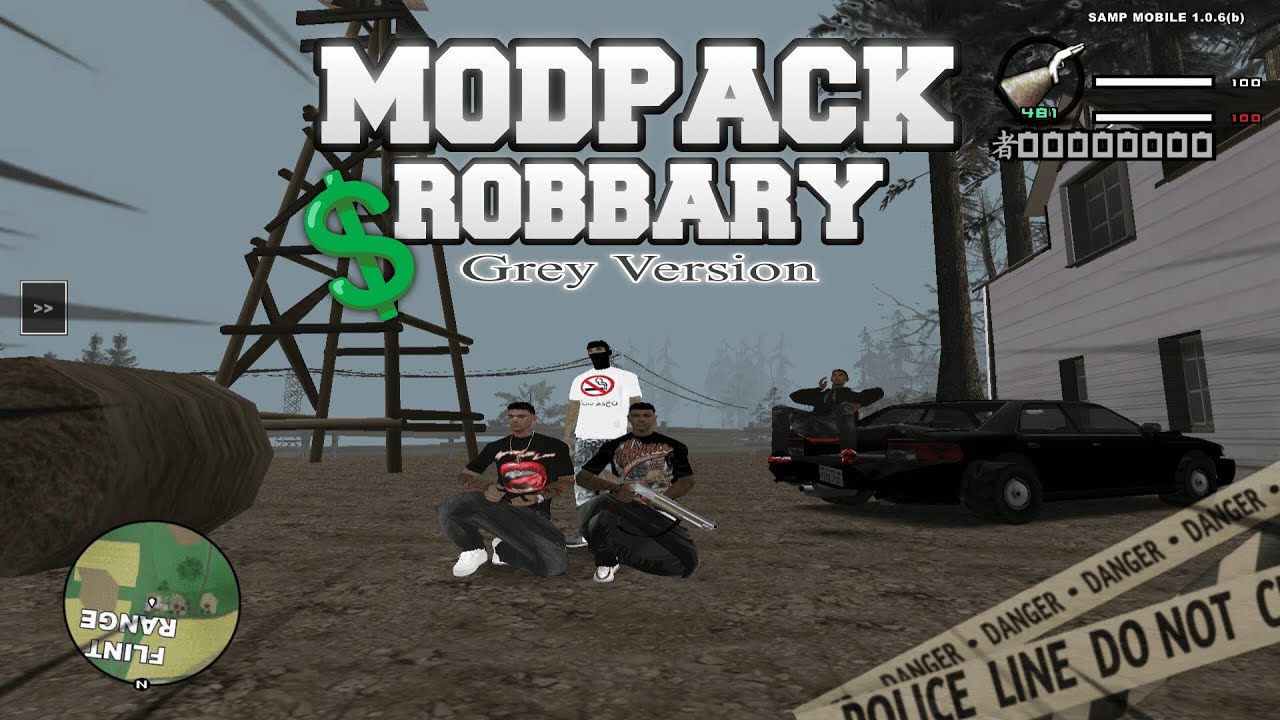 SHARE!! MODPACK ROBBARY GREY VERSION | ini gta pc loh yahh di cv