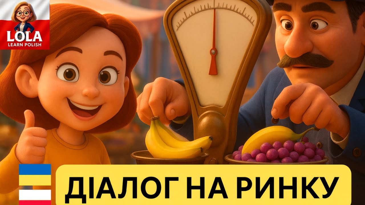 Польша с нуля 🛒 Диалог на рынке для початковцев