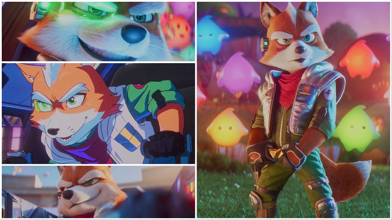[The Super Mario Galaxy Movie] The Complete Animation of Fox McCloud