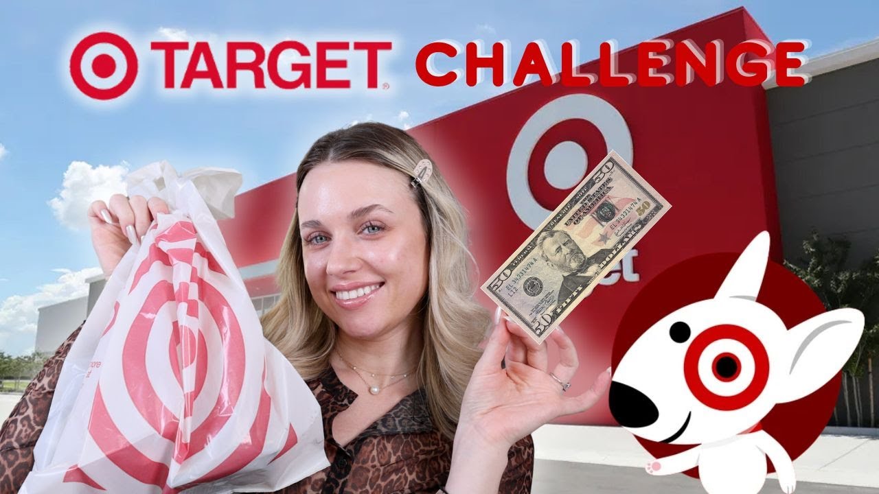 $50 TARGET MAKEUP CHALLENGE