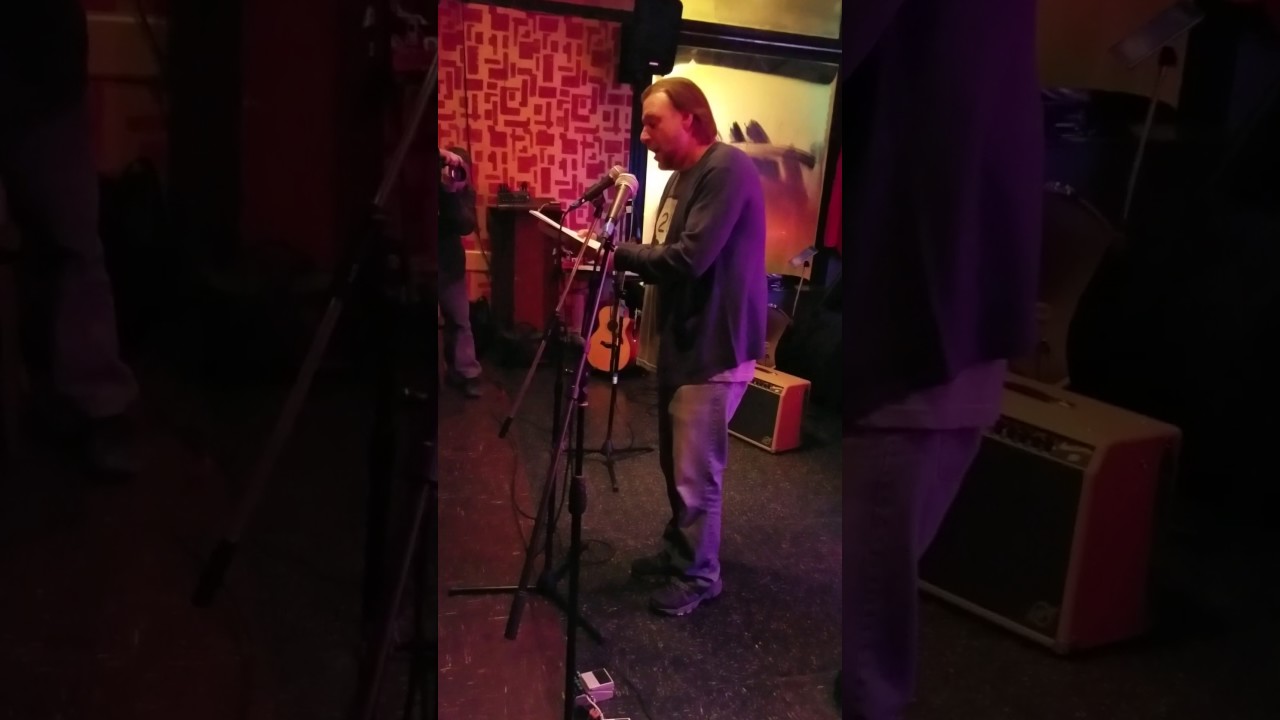 Nick Barrows reading "Eldorado in Black"