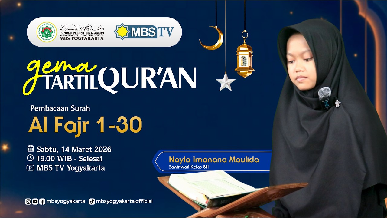 Nayla Imanana | Kelas 8H | Al Fajr 1-30