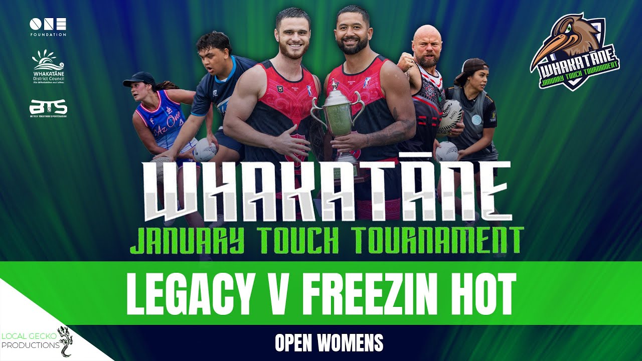 LEGACY V FREEZIN HOT - Open Women's Round Robin | Whakatāne January Touch Tournament 2024