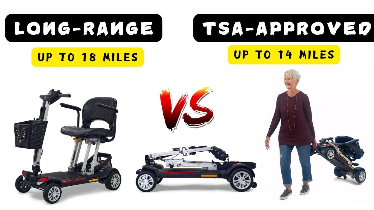 GB-120 Long Range VS TSA Approved Scooter