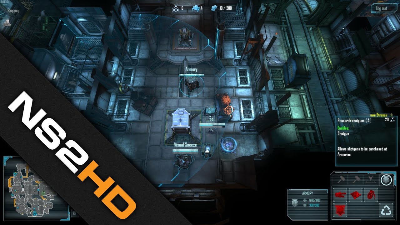 Natural Selection 2 Commander Gameplay - NS2HD[764]