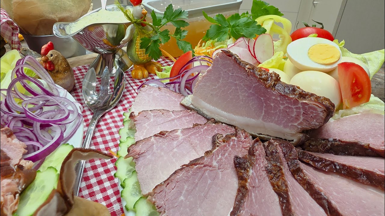 Húsvéti sonka főzés   sok hasznos tanács  hagymás tormakrém a korona @szokykonyhaja