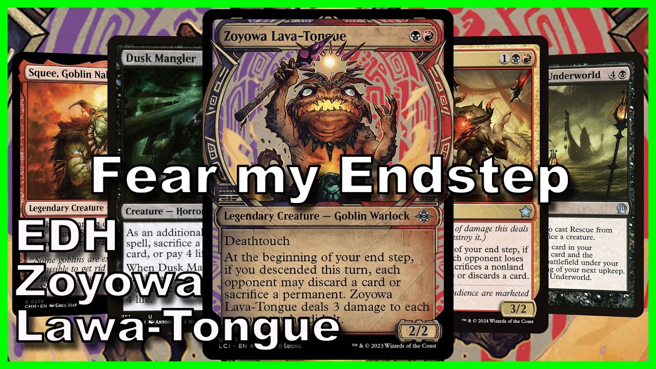Zoyowa Lava-Tongue EDH Deck Tech | Magic the Gathering