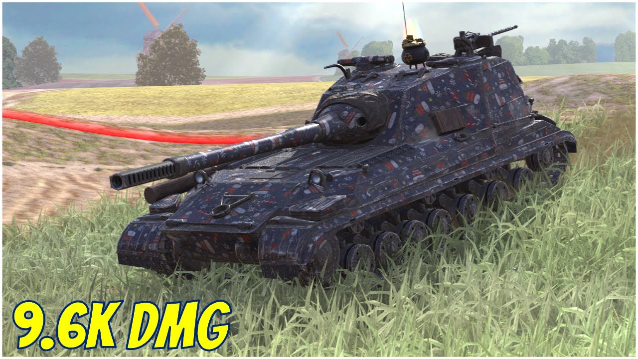 Object 268/4 - 9.6K DMG 6 KILLS ● WoT Blitz