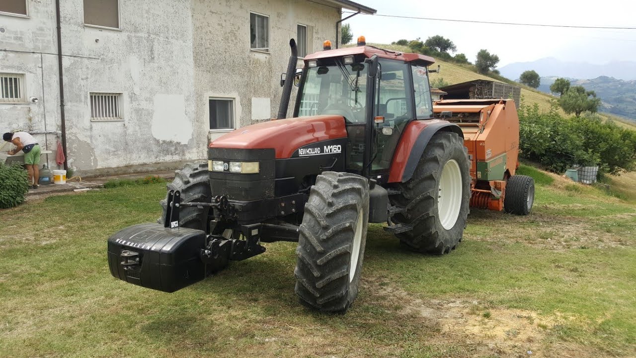 PRESSATURA FIENO 2018 | 2° TAGLIO | NEW HOLLAND M160 + GALLIGNANI 3150L | PAOLO DI FEBO