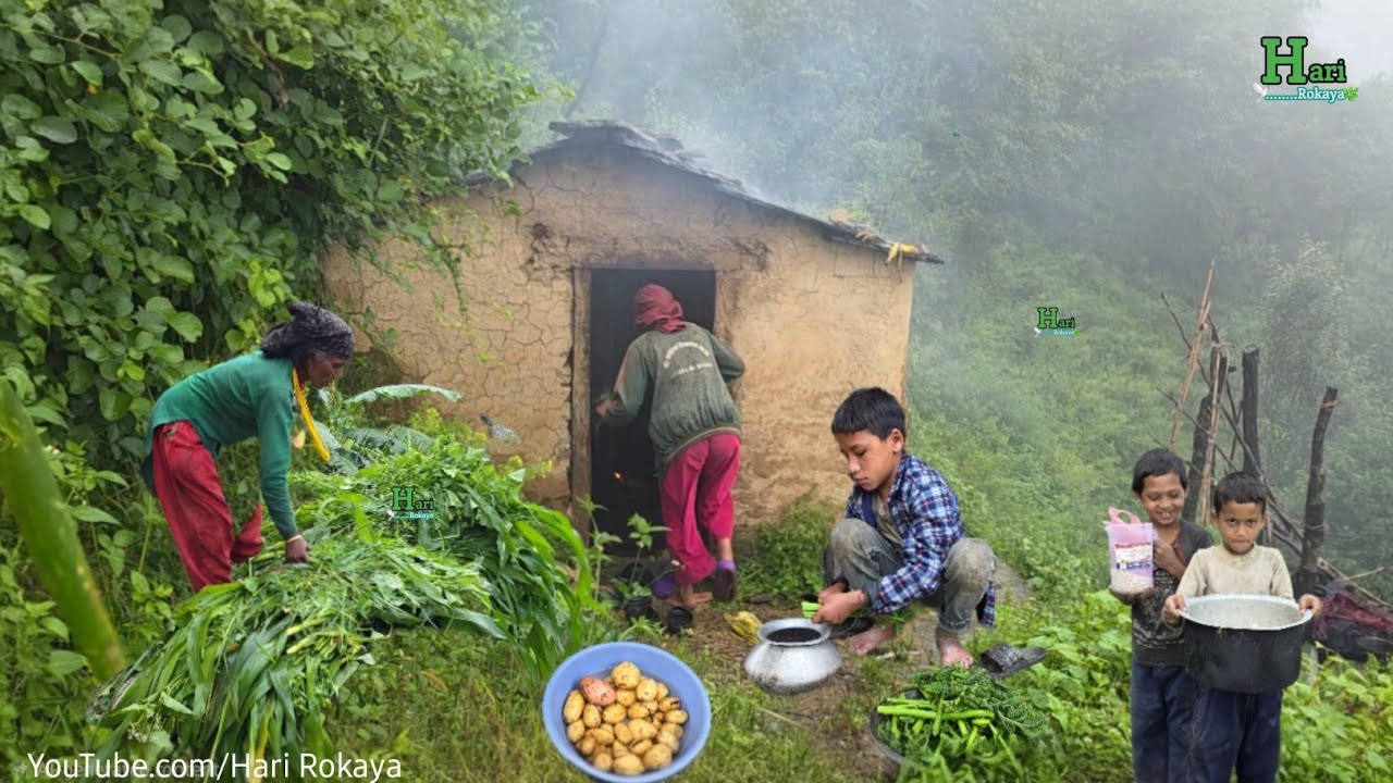 Simple Life in Remote Nepal | Village Food & Traditions