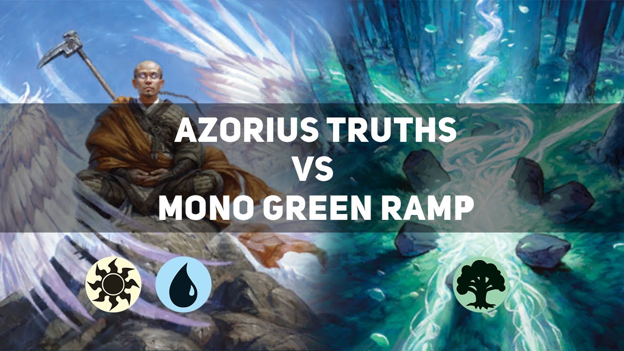 Azorius Truths vs Mono Green Ramp | Diamond | MTG Historic