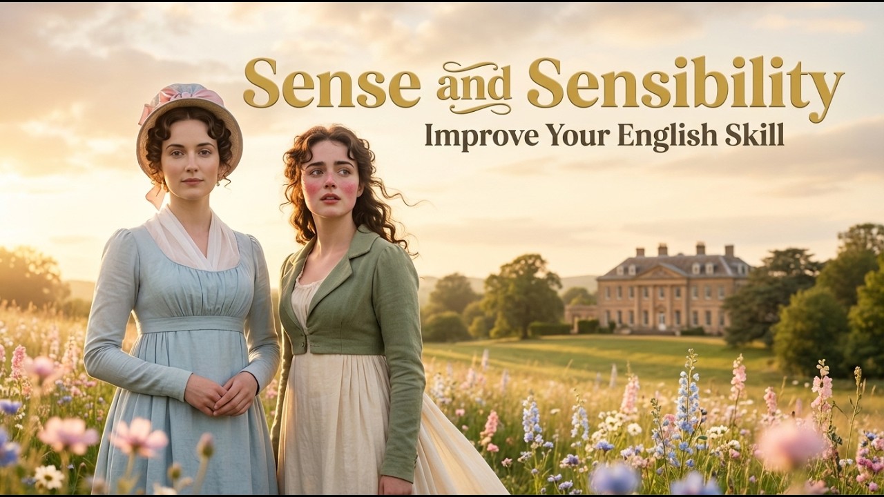 Sense and Sensibility by Jane Austen | Learn English Through Story | Easy English Story Summary