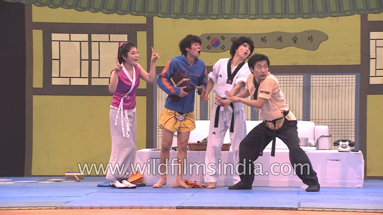 Martial arts comic performers JUMP from Korea- full video