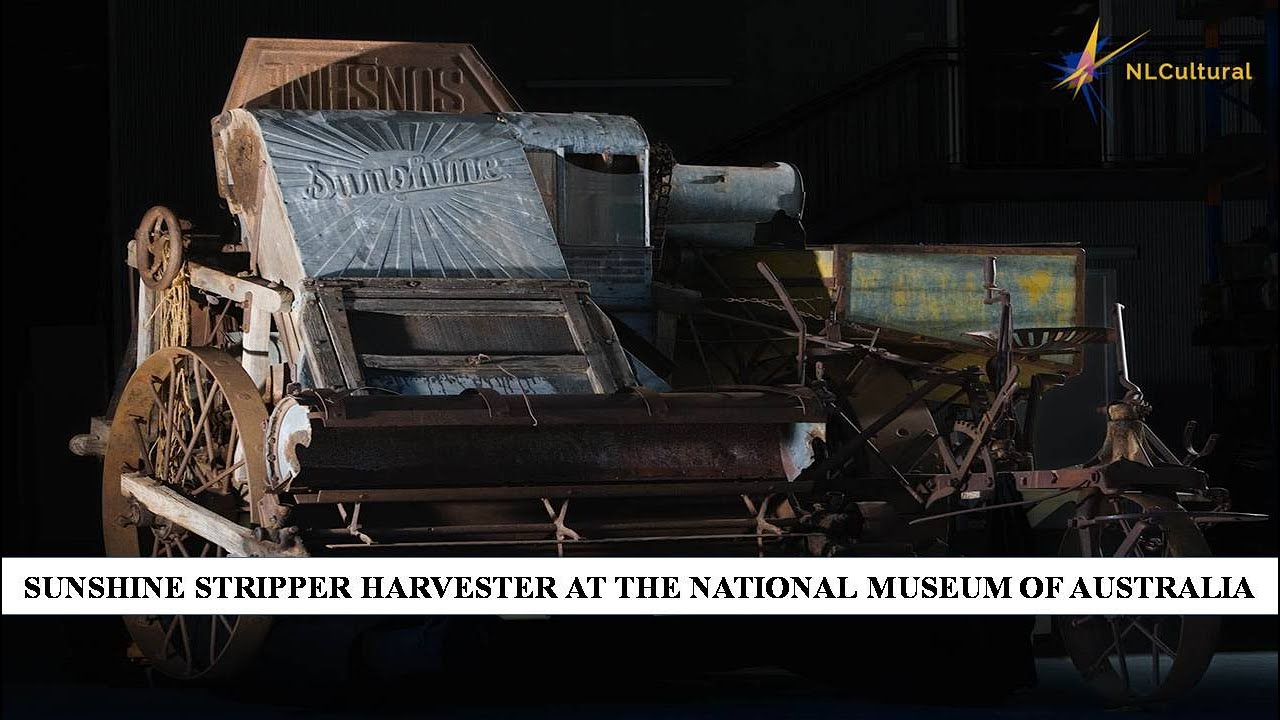 Sunshine stripper harvester at the National Museum of Australia
