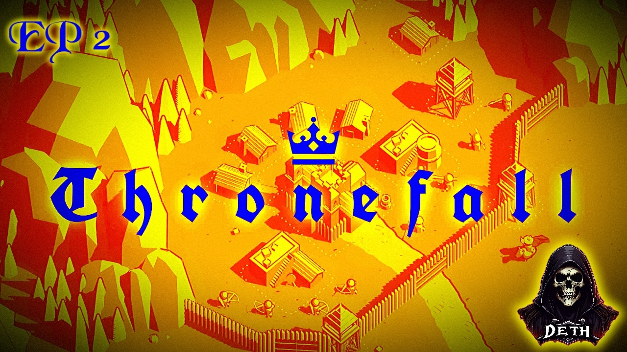 From Peasant to King: Thronefall Full Gameplay