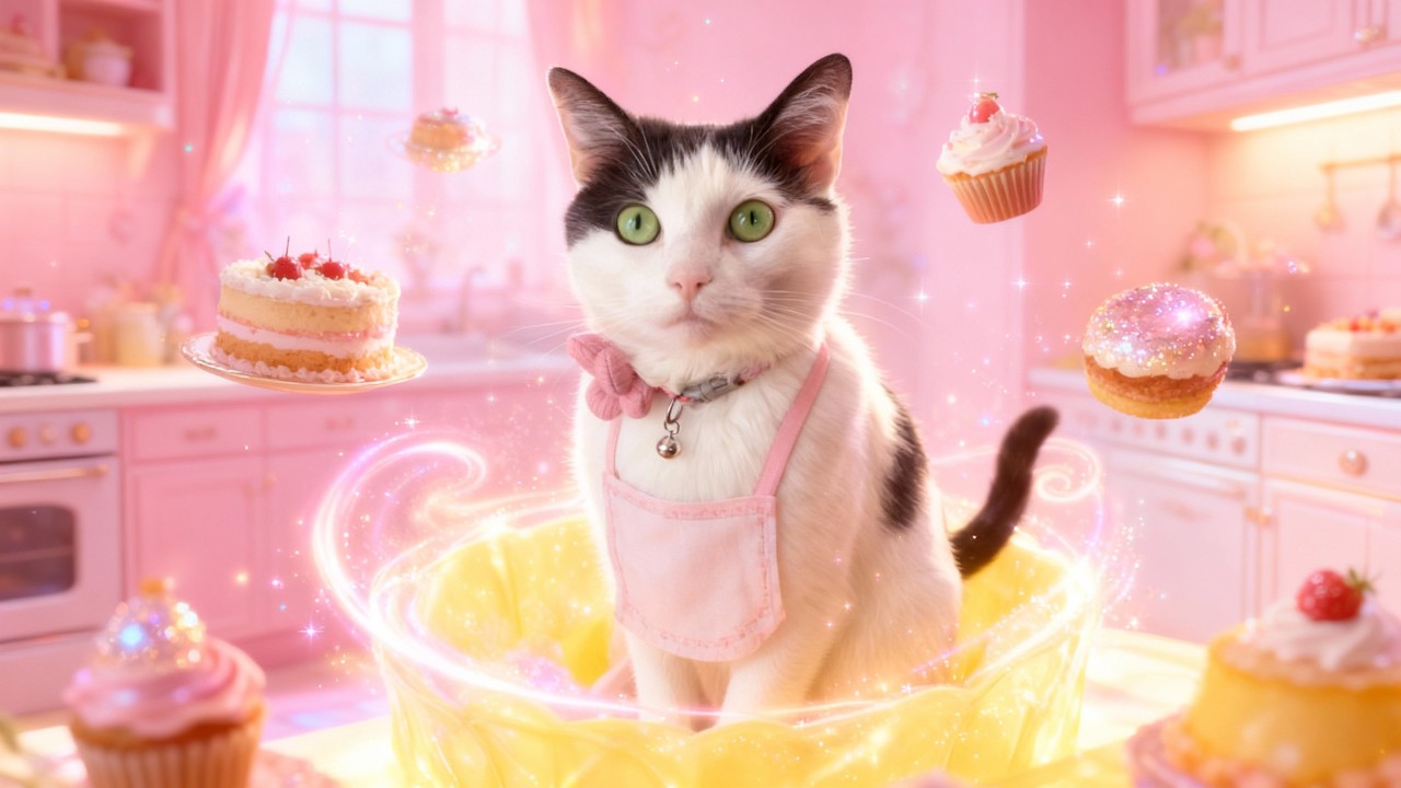 👍🏻😻 Sydney Cat Livestream: When Your Cat Thinks She’s a Pastry Chef 🎂
