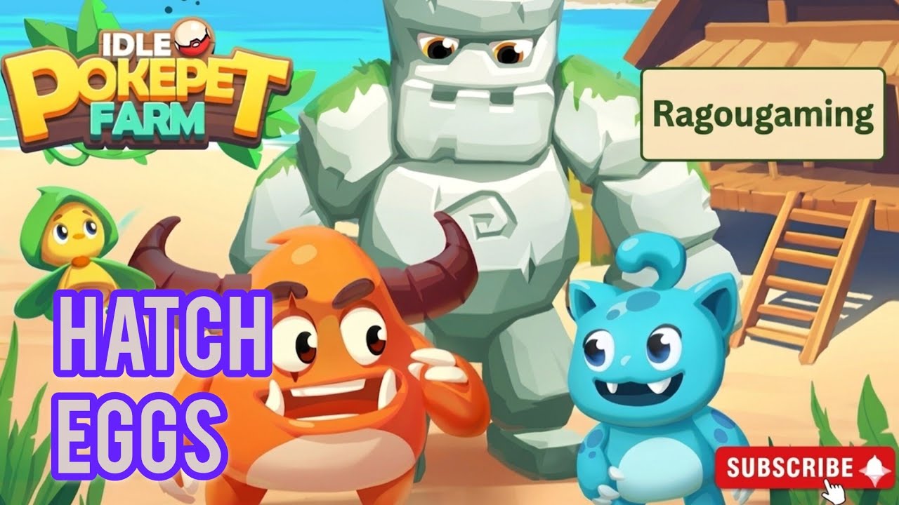 Как вылупить яйца в режиме ожидания в игре PokePet Farm