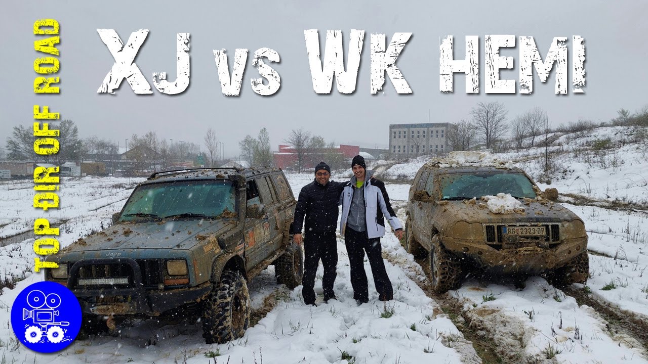 Jeep Cherokee XJ 4.0 vs Jeep Grand Cherokee WK 5.7 HEMI