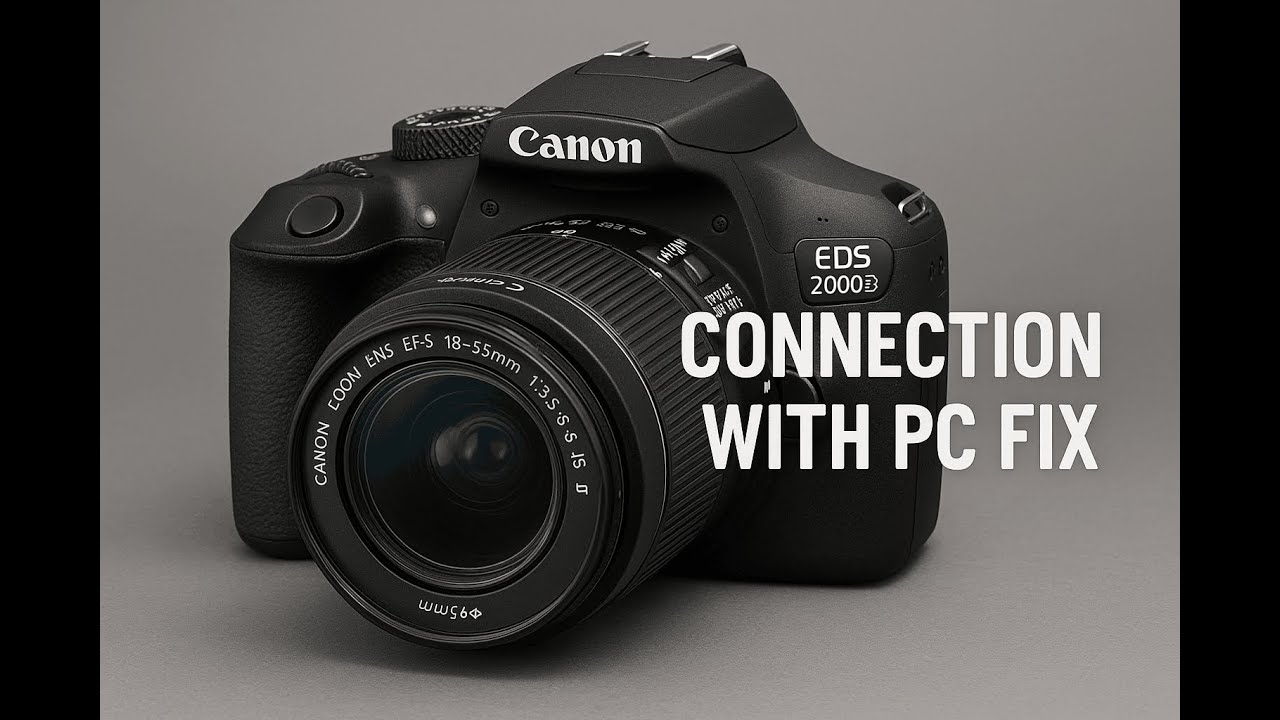 FIX(EOS Webcam Utility) Use Your Canon Camera as a Webcam