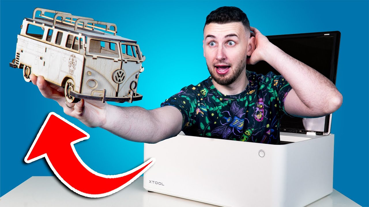 Co ta maszyna potrafi! Customowe szaleństwo! Domowy Laser xTool M1
