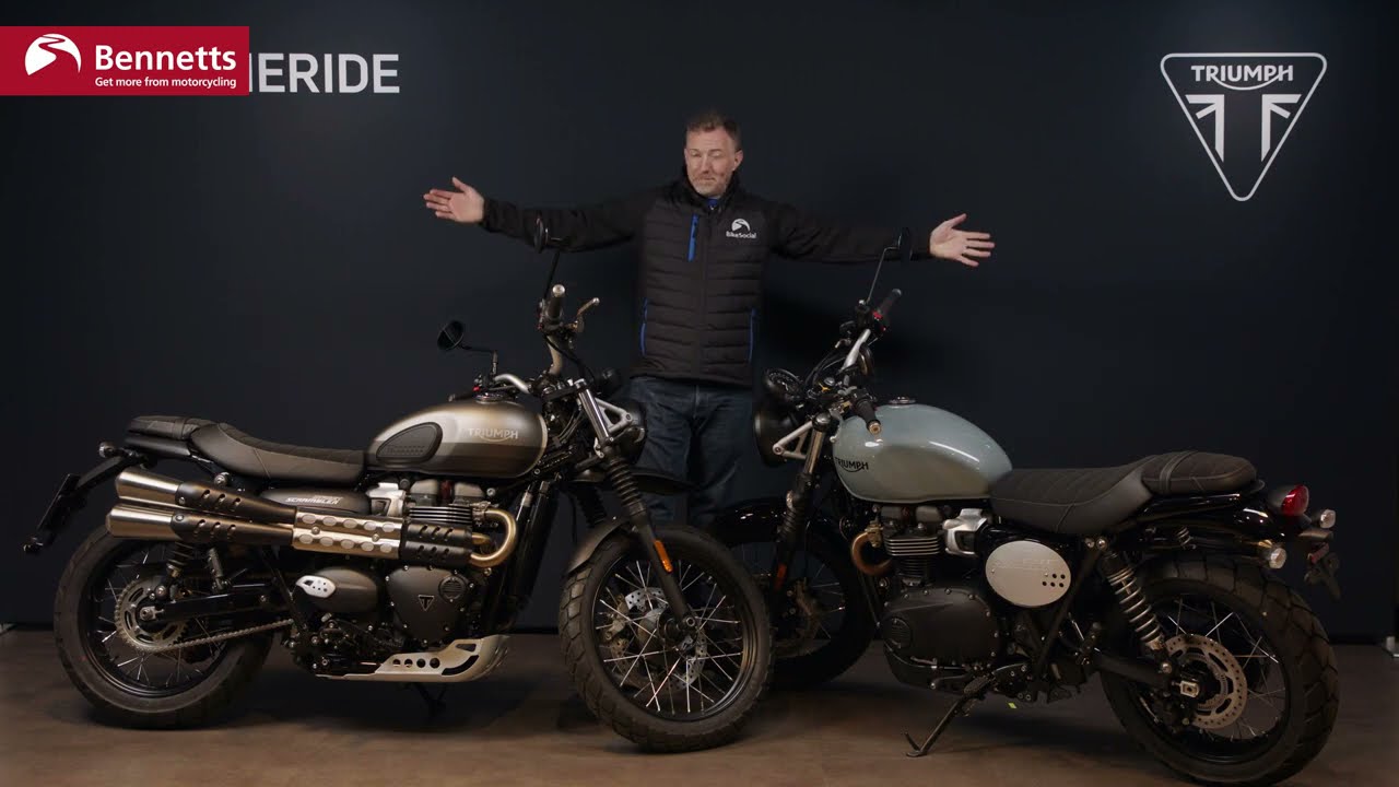 NEW Triumph Street Scrambler Range